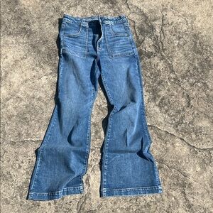 American Eagle Outfitters Blue Wide Leg Jeans